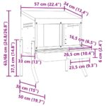 vidaXL Hniezdo pre kurčatá s 2 priehradkami a nohami, pozinkovaná oceľ – Obrázok 9