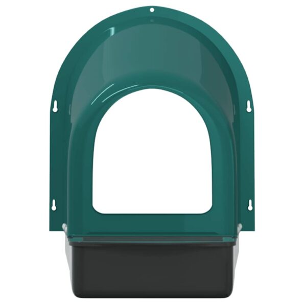 vidaXL Hniezdne búdky pre sliepky 4 ks, nástenné, tmavozelené plastové – Obrázok 5