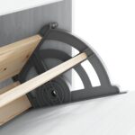 vidaXL Kabinet na topánky ASKIM Biela 85x35x108 cm masívna borovica – Obrázok 11