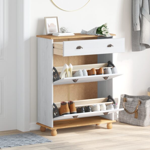 4105438_4.jpg vidaXL Kabinet na topánky ASKIM Biela 85x35x108 cm masívna borovica – Obrázok 4