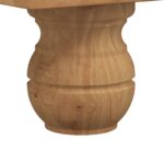 vidaXL Stôl "ASKIM" so zásuvkami Biela 95x40x75 cm Pevné drevo Borovica – Obrázok 10