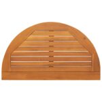 vidaXL 3-dielny skladací bistro set s vankúšmi z masívneho akáciového dreva – Obrázok 8