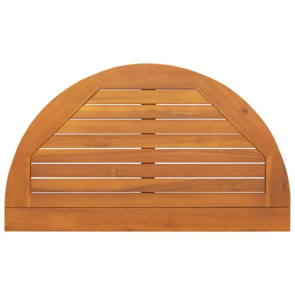 vidaXL 3-dielny skladací bistro set s vankúšmi z masívneho akáciového dreva – Obrázok 8