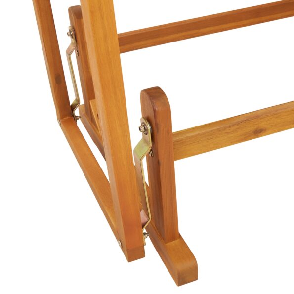 vidaXL Dvojmiestna záhradná hojdacia lavička 110x59x97 cm Masívne drevo Akácia – Obrázok 7