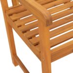 vidaXL Záhradná lavička 150x56x90 cm Pevné akáciové drevo – Obrázok 8