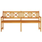 vidaXL Záhradná lavička 180x56x90 cm Masívne drevo akácie – Obrázok 4