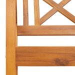 vidaXL Záhradná lavička 180x56x90 cm Masívne drevo akácie – Obrázok 7