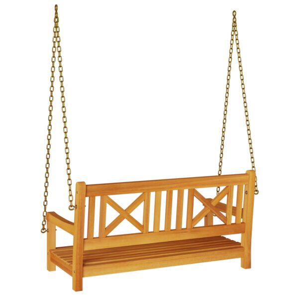 4105528_6.jpg vidaXL 2-miestna záhradná hojdačka 110x56x58 cm z masívneho akáciového dreva – Obrázok 6