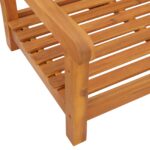 vidaXL 2-miestna záhradná hojdačka 110x56x58 cm z masívneho akáciového dreva – Obrázok 7