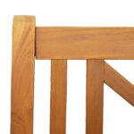 vidaXL 2-miestna záhradná hojdačka 110x56x58 cm z masívneho akáciového dreva – Obrázok 8