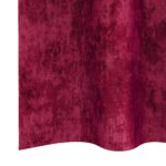 vidaXL Velúrové závesy 2 ks s okami Vínovočervené 245x140 cm – Obrázok 5