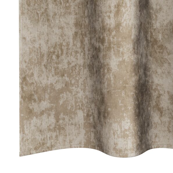 4107673_5.jpg vidaXL sametové závesy Šampanské Polyester 140 x 140 cm – Obrázok 5