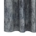 vidaXL Velvet Curtains 2 ks s očkami Strieborná šedá 175x140 cm – Obrázok 5