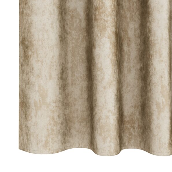 4107701_5.jpg vidaXL Elastické závesy 2 ks s očkami Krémová 245x140 cm – Obrázok 5