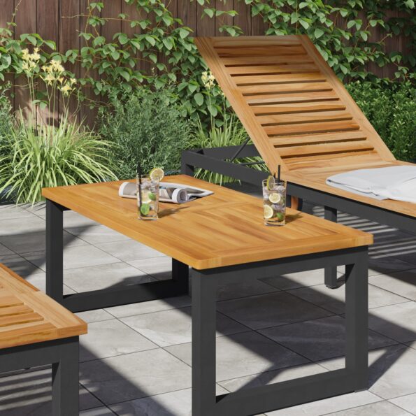 vidaXL Stôl 100x50x2,2 cm Obdĺžnikový masívny drevený akácia – Obrázok 3