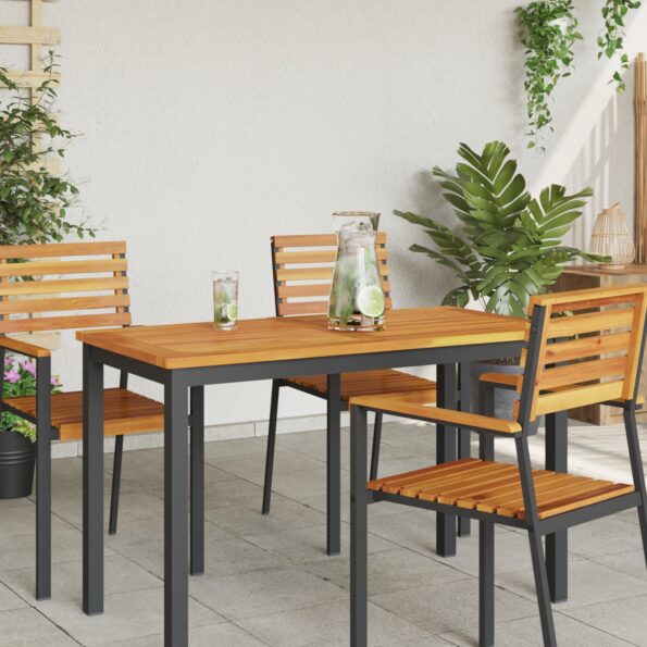 vidaXL Doska 110x55x2,2 cm Obdĺžniková masívne drevo Acacia – Obrázok 3