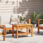 vidaXL Konferenčný stolík 90x50x45 cm z pevného akáciového dreva