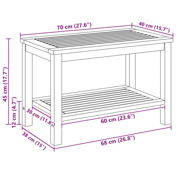 4108103_9.jpg vidaXL Konferenčný stolík 90x50x45 cm z pevného akáciového dreva – Obrázok 9