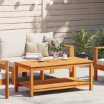 vidaXL Konferenčný stolík 70x40x45 cm z masívneho akáciového dreva