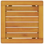 vidaXL slnečné lehátko so stolíkom z akáciového dreva – Obrázok 7