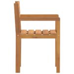 vidaXL Záhradné stoličky 2 ks 50x53x80 cm masívne akáciové drevo – Obrázok 6