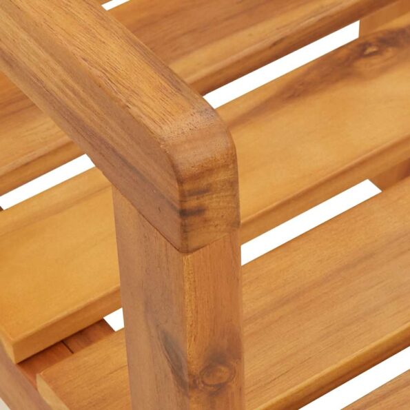 vidaXL Záhradné stoličky 2 ks 50x53x80 cm masívne akáciové drevo – Obrázok 8