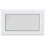 vidaXL Okno do suterénu "RISOR" 100x70 cm otváravo-sklopné DIN ľavé biele – Obrázok 5