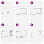 vidaXL Okno do suterénu "RISOR" 100x70 cm otváravo-sklopné DIN ľavé biele – Obrázok 11