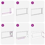 vidaXL Okno do suterénu "RISOR" 100x70 cm otváravo-sklopné DIN ľavé antracitové – Obrázok 11