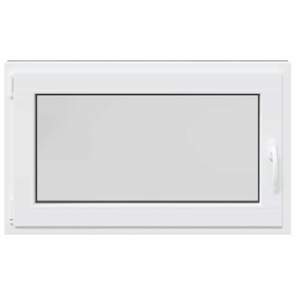 vidaXL Okno do suterénu "RISOR" 100x70 cm otváravo-sklopné DIN ľavé antracitové – Obrázok 5