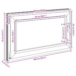 vidaXL Okno do suterénu "RISOR" 100x70 cm otváravo-sklopné DIN ľavé antracitové – Obrázok 12
