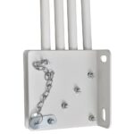 vidaXL Skladacia bočná markíza na balkón, krémová 160x240 cm – Obrázok 6