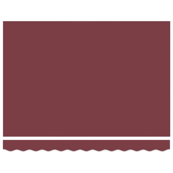 vidaXL Náhradná látka markízy pre rám 3.5x2 m Burgundská – Obrázok 5