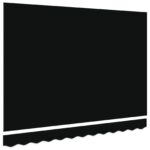 vidaXL Materiál na výmenu markízy pre rám 3.5x2.5 m čierny – Obrázok 4