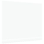 vidaXL Náhrada textílie markízy pre rám 4x3 m Biela – Obrázok 4