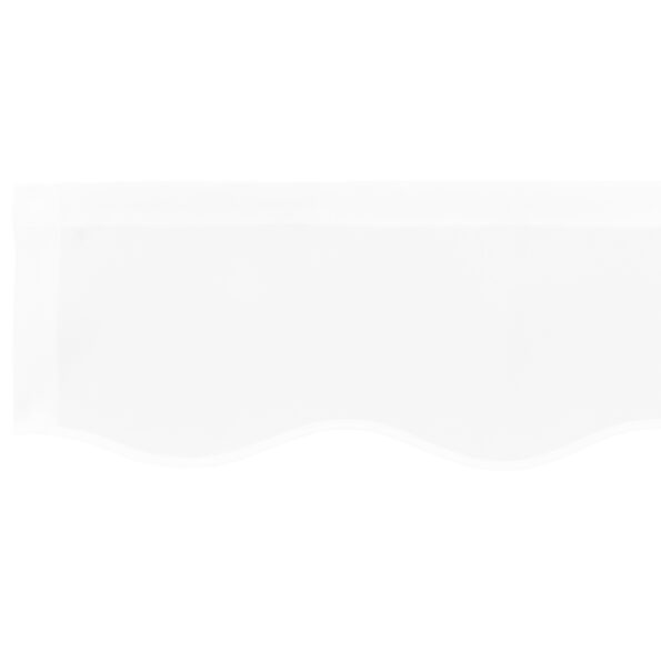 vidaXL Náhradné plátno markízy pre rám 4.5x3 m Biele – Obrázok 6