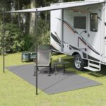 vidaXL Koberec do stanu Antracit 400 × 350 cm Polyester
