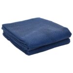 vidaXL Koberec do stanu Modrá 400 × 350 cm Polyester – Obrázok 2