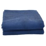 vidaXL Koberec do stanu Modrá 400 × 350 cm Polyester – Obrázok 3