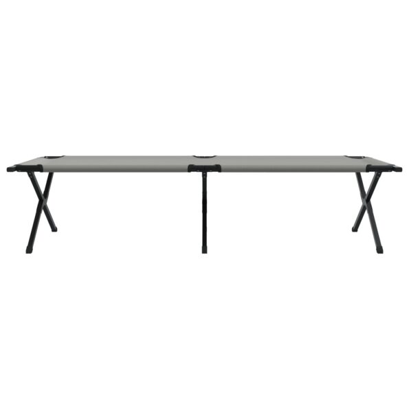 vidaXL Skládacie slnečné lehátka 2 ks s taškou sivé 600D Oxford – Obrázok 6