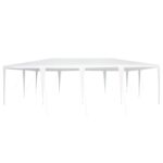 vidaXL Party stan Biela 8x4 m PE – Obrázok 5