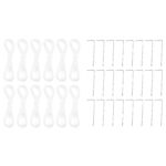 vidaXL Party stan Biela 8x4 m PE – Obrázok 7