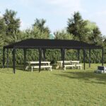 vidaXL Párty stan Antracit 800 x 400 x 266 cm Polyetylén a oceľ