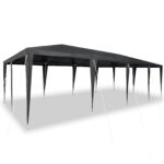 vidaXL Párty stan Antracit 800 x 400 x 266 cm Polyetylén a oceľ – Obrázok 3