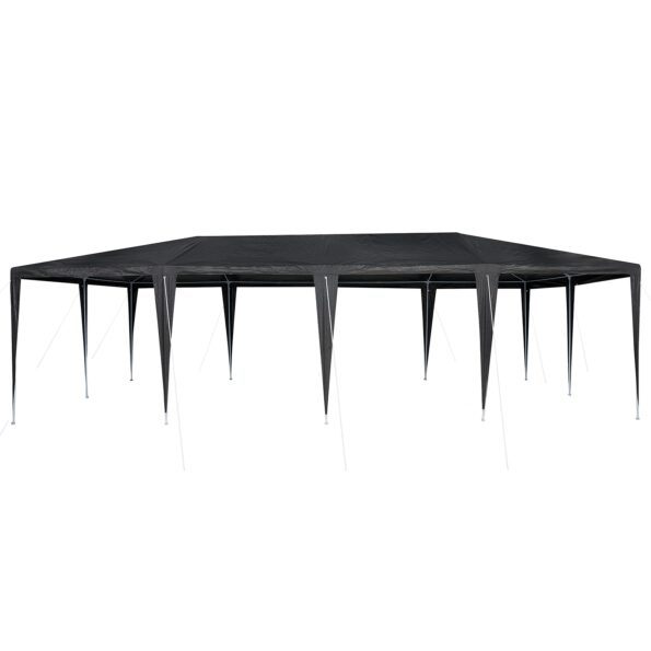 vidaXL Párty stan Antracit 800 x 400 x 266 cm Polyetylén a oceľ – Obrázok 5