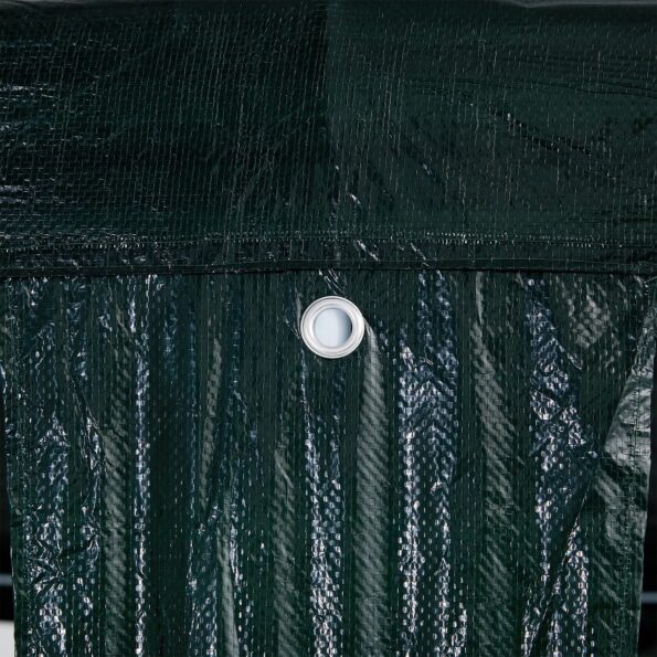 vidaXL Party stan Zelený 8x4 m PE – Obrázok 8