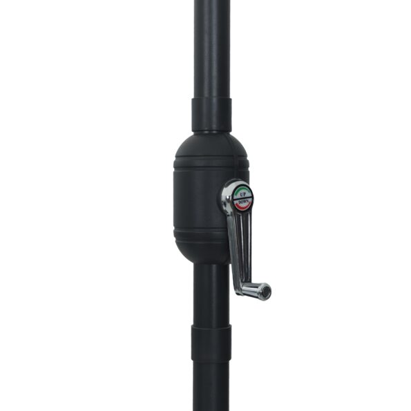 42003650_6.jpg vidaXL Záhradný slnečník s LED svetlami ø395x245 cm, čierny – Obrázok 6