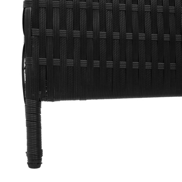 42003672_8.jpg vidaXL Predelenie miestnosti 4 panely skladacie čierne 195x180 cm poly ratan – Obrázok 8