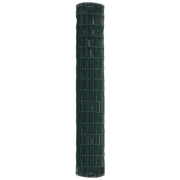 vidaXL Euro plot Zelený 1.5x10 m Ocel – Obrázok 5