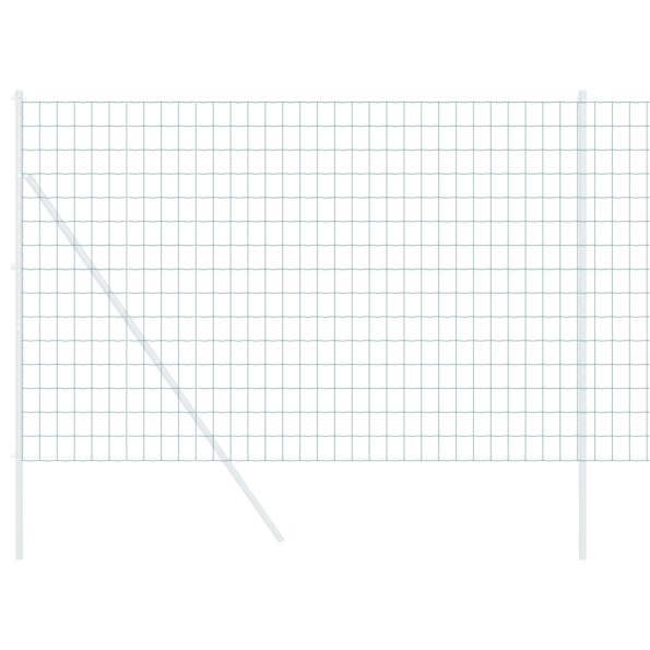 vidaXL Euro plot Zelený 1.6x10 m Oceľ – Obrázok 3